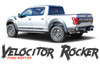 Ford Raptor Rocker Stripes VELOCITOR ROCKER Decals Door Vinyl Graphics Kit 2018 2019 2020