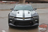 Front View of 2016 Camaro Rally Stripes CAM SPORT PIN 2016 2017 2018