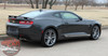 Passenger Side of 2017 Chevy Camaro Rocker Side Stripes SKID ROCKER 2016-2018