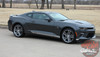 Passenger Side of 2017 Chevy Camaro Rocker Side Stripes SKID ROCKER 2016-2018