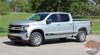 ROCKER ONE : 2019 2020 2021 2022 2023 2024 Chevy Silverado Stripes Lower Door Decals Rocker Panel Vinyl Graphic Kit