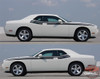 View of 2014 Dodge Challenger RT Side Decals DUEL 11 2011-2020 2021 2022