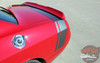 View of Rear Red 2017 Dodge Challenger Rear Stripes TAIL BAND 2015-2020 2021 2022 2023