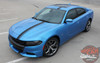 Front angle view 2016 Dodge Charger Stripes E RALLY 15 2015 2016 2017 2018 2019 2020 2021 2022 2023