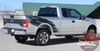 Passenger side rear view of 2018 Ford Truck Stripes TORN 2015-2018 2019 2020