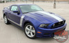 Front View for 2014-2013 Ford Mustang Side and Hood Stripes PRIME 2
