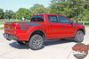 Rear View of 2020 2021 2022 Ford Ranger Bed Side Stripes GUARDIAN 2019-2020 2021 2022