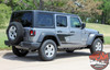 Side View of Jeep Wrangler Side Graphics ADVANCE SIDE KIT 2018-2026