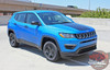 Front view of 2019 Jeep Compass Hood Graphics BEARING HOOD 2017-2025