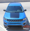 Front view of 2019 Jeep Compass Hood Graphics BEARING HOOD 2017-2025