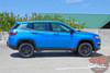 Side View of 2019 Jeep Compass Decals ALTITUDE 2017, 2018, 2019, 2020, 2021, 2022, 2023, 2024, 2025