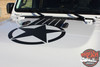 Jeep Gladiator ALPHA Hood Star Vinyl Graphics Decals Stripe Kit for 2020-2021 Models