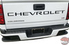 Chevy Colorado Rear TAILGATE LETTERS Accent Decals Vinyl Graphic Stripe Kit fits 2021-2026