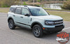 2021-2026 Ford Bronco Sport Lower Body Door Decals BREAK Stripes Vinyl Graphics Kit