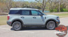 2021-2026 Ford Bronco Sport Upper Body Door Decals LINEAR Stripes Vinyl Graphics Kit