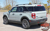 2021-2026 Ford Bronco Sport Upper Door Side Decals RIDER Stripes Vinyl Graphics Kit