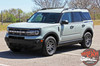 2021-up Bronco Sport Rider Side Decal Graphics Vinyl Stripes