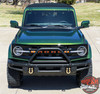 2021-2026 Ford Bronco Full Size Hood Decals BRONCO HOOD Stripes Vinyl Graphics Kit (MCG-8242)
