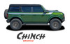 2021-2026 Ford Bronco Full Size Side Door Decals CINCH Stripes Vinyl Graphics Kit (MCG-8243)