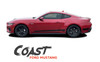 2024 2025 Ford Mustang Side Body Rocker Stripes COAST ROCKER (GT or Blank)