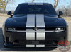 Dodge Charger EV Racing Stripes N-CHARGE R/T Scat Pack Rally Hood Vinyl Graphics Decals (2024-2026)