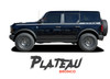 Ford Bronco Full Size Side Door Decals PLATEAU HEAVY Stripes Vinyl Graphics Kit (MCG-10383)