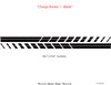 Dodge Charger ROCKER ONE Side Body Door Stripes Vinyl Graphics Decals (2024-2026)