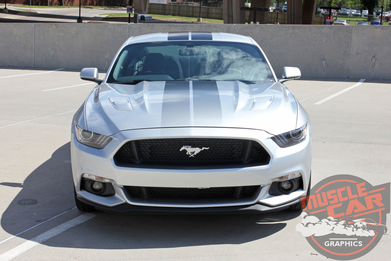 FADED RALLY, Ford Mustang Racing Stripes, Mustang Decals, Vinyl Graphics