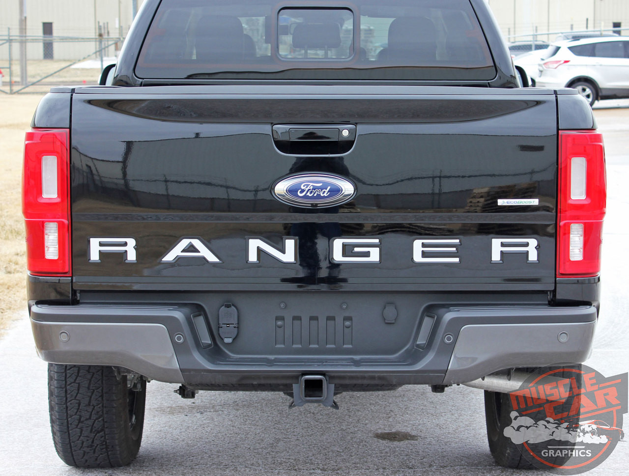 Ford Ranger Words 2019-2024 Ford Ranger Tailgate Stripes RANGER TAILGATE LETTERS | MCG
