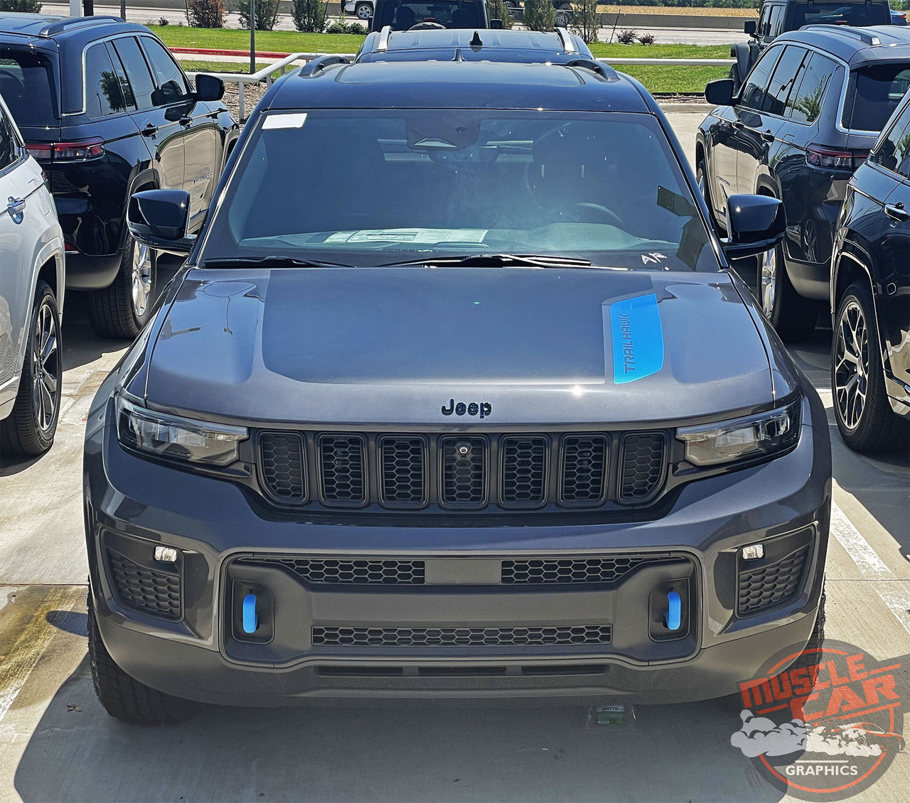 Jeep Grand Cherokee Hood Decals, Jeep Grand Cherokee Hood Stripes