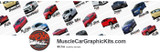 Welcome to MuscleCarGraphicKits.com – Your Destination for High-Quality Automotive Stripe Kits