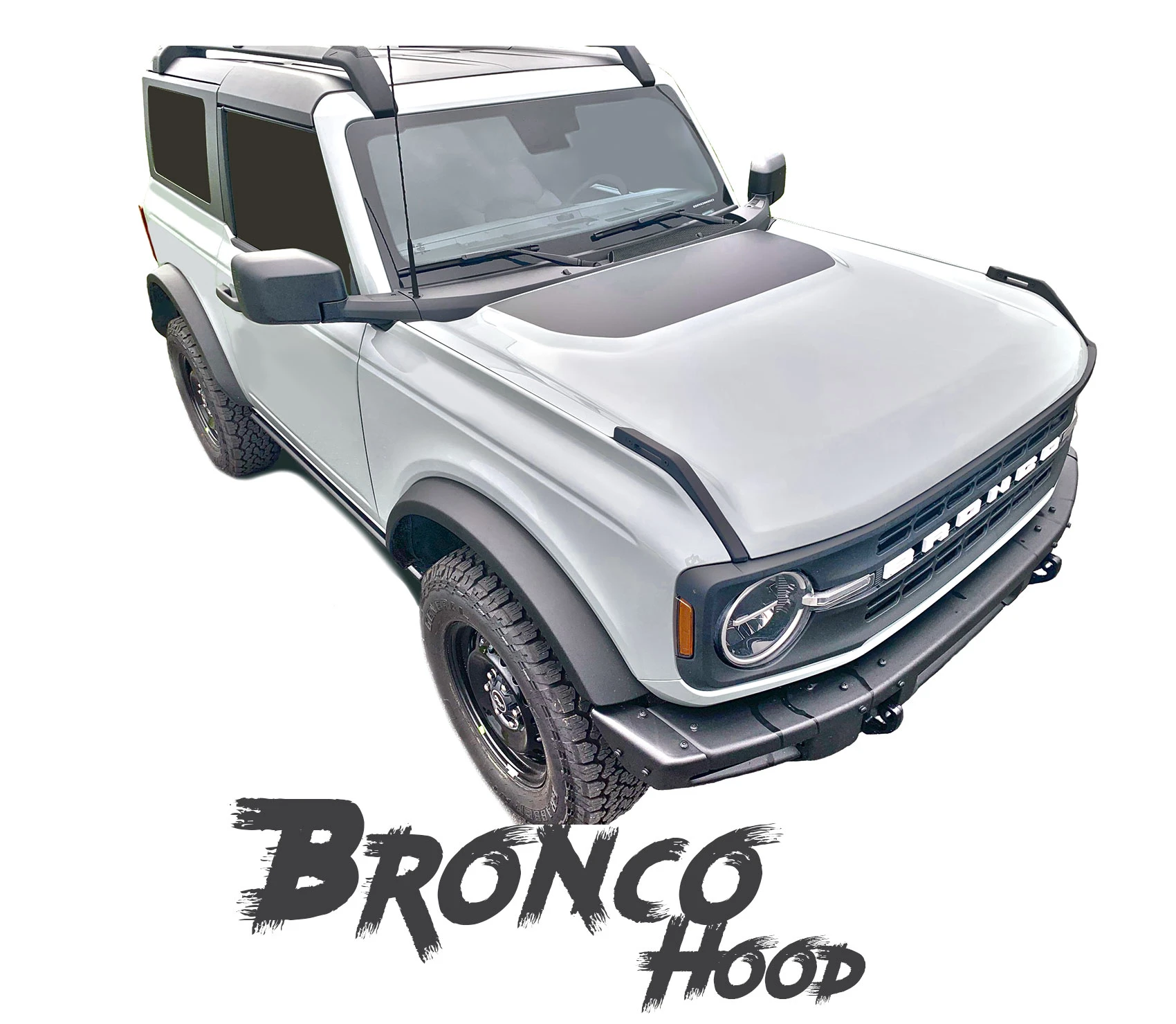 BRONCO HOOD, Ford Bronco Stripes, Ford Bronco Decals, Bronco Graphics