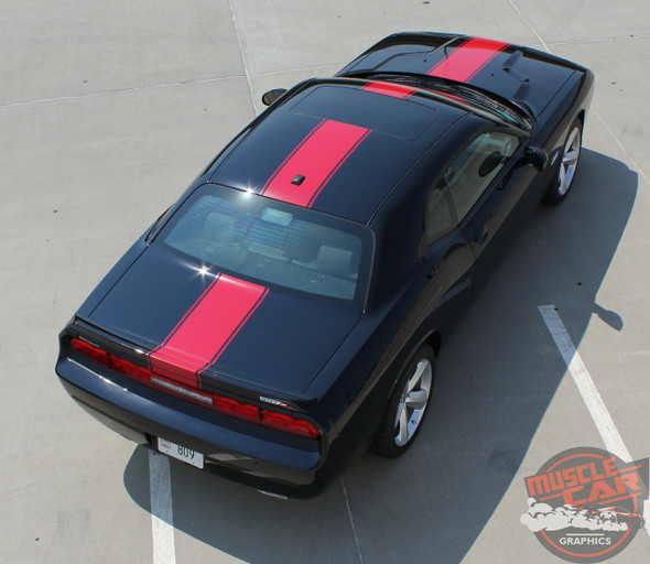 View of 2017 Dodge Challenger Middle Stripes 15 FINISHLINE 2011-2020 2021 2022 2023