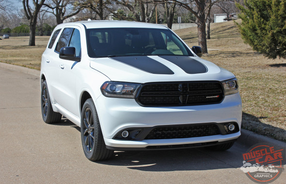 View of 2018 Dodge Durango Hood Stripes PROPEL HOOD 2011-2025