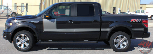Side View of 2019 Ford F150 Graphics 15 FORCE 1 2009-2016 2017 2018 2019 2020