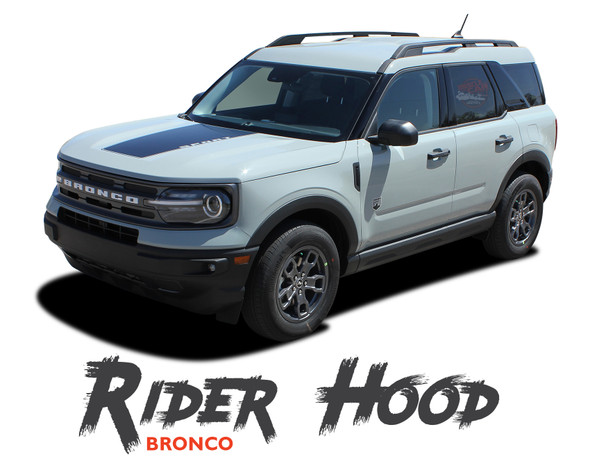 2021 2022 Ford Bronco Sport Hood Decals RIDER HOOD Stripes Vinyl Graphics Kit
