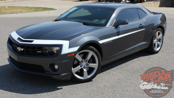2009-2013 Chevy Camaro Hood and Side Stripes VINTAGE KIT