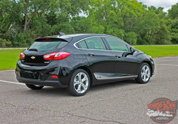 2018 Chevy Cruze Side Door Stripes SPAN ROCKER 2016-2019