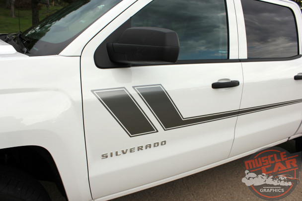 Chevy Truck Decals Graphics TRACK XL 2013-2015 2016 2017 2018