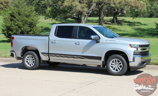 2019 Chevy Silverado Side Stripes SILVERADO ROCKER 2 2019-2021 2022 2023 2024 2019 Chevy Silverado Side Stripes SILVERADO ROCKER 2 2019-2021 2022 2023 2024