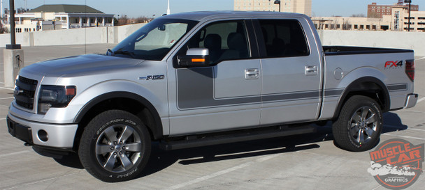 Profile View of Ford F150 Graphics Package 15 FORCE 1 2009-2017 2018 2019 2020