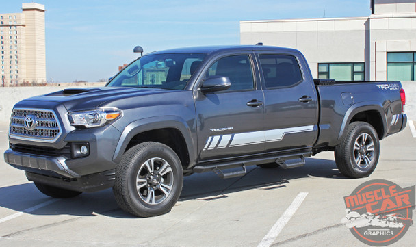 Side View of 2019 Toyota Tacoma Side Graphics CORE 2015-2020 2021 2022 2023