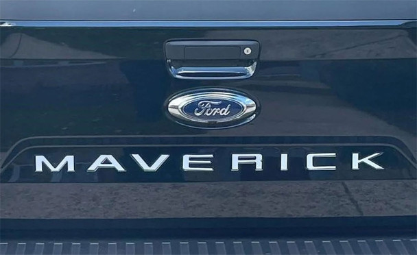2022-2026 Ford Maverick Tailgate Decals MAV TAILGATE LETTER TEXT Stripes Vinyl Graphics Kit (MCG-8089)
