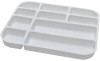 Tub Insert White (11-3/8"L x 9-1/4"W x 1-1/8"H) (Plasdent)