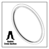Door Gasket for Midmark Model M9 10.750" OD Gaslet Only (053-0366-00) (JG)
