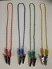 Bib Chain with Color Coated Chain & Color Plastic Ring, Assorted Colors 3pk (HB)