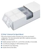 EZ-View Pocket Mounts Universal Clear Cut-Apart 1000/Bx (Rinn)
