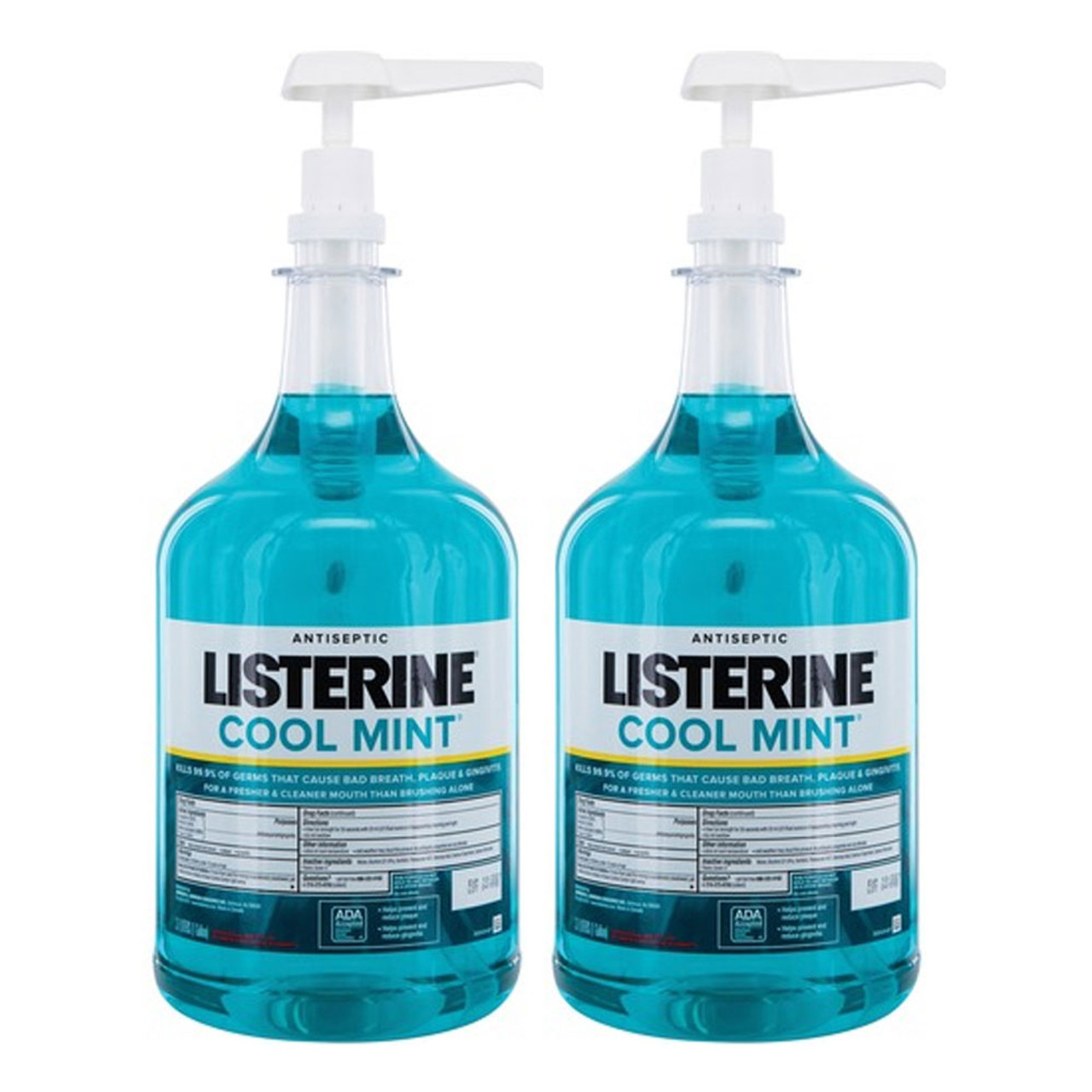 Listerine Cool Mint Antiseptic Mouthwash/Mouth Rinse for Bad