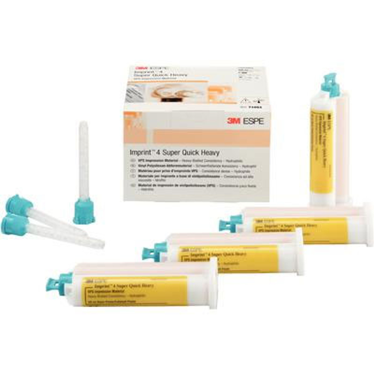 Imprint 4 Super Quick Heavy Body Refill Package Of 4 X 50ml Garant Cartridges And 10 Green Mixing Tips Pricenex
