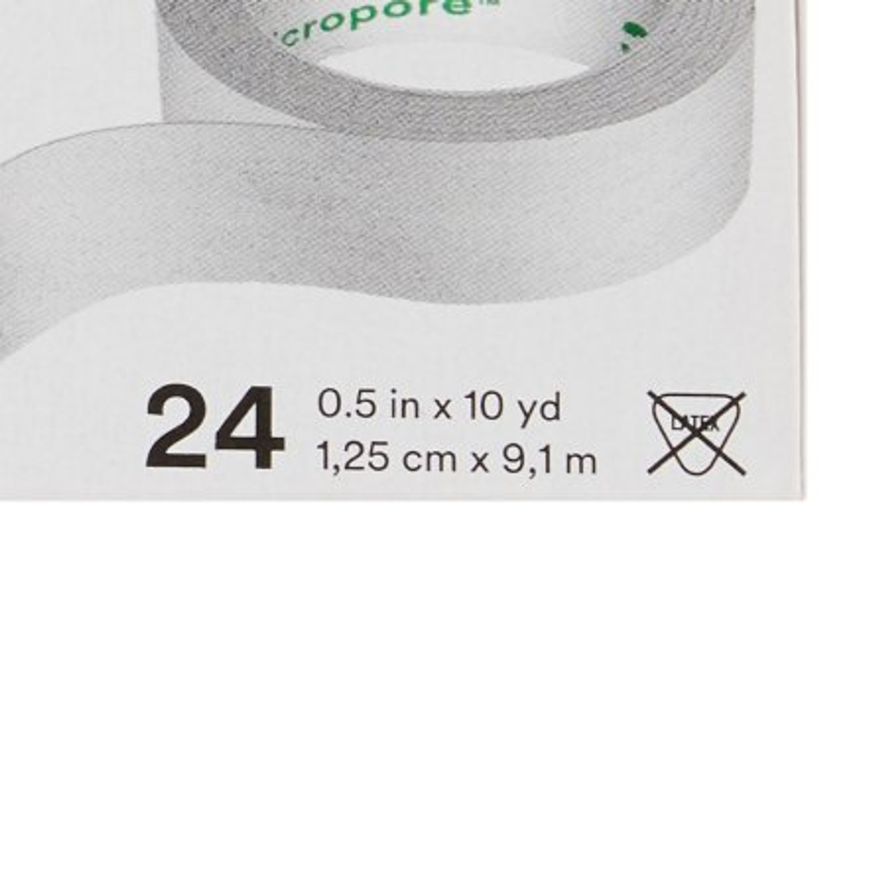 3M 1530-0 Micropore PAPER Medical Tape 1/2 x 10 yds Box of 24